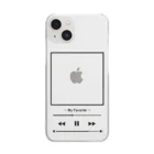 wataame_3939のMusic Player Clear Smartphone Case