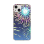 satoharuの花火の思い出 Clear Smartphone Case