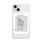 mll-ミル-のthe past Clear Smartphone Case