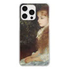 SONOTENI-ARTの016-003　ルノワール　『イレーヌ・カーン・ダンヴェール嬢』　クリア　スマホケース　iPhone 14ProMax/14Plus/13ProMax/12ProMax/11ProMax専用デザイン　CC5-2 Clear Smartphone Case