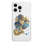 渦を10年描いてる人のGOOD NIGHT Clear Smartphone Case