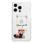 youfourのレッサーパンダの企み  Clear Smartphone Case