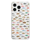 猫と釣り人のFISH_FB_DOT_1 Clear Smartphone Case