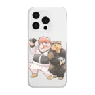 太影の玉手箱の太影と雪桜岳 Clear Smartphone Case