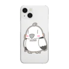 そーきの鳥さん(白) Clear Smartphone Case