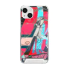 VRIGVTVSHI のアリガタシ™ Abstract Accessory Clear Smartphone Case