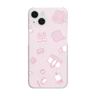 hikari_graphicsの園の生活　PINK Clear Smartphone Case