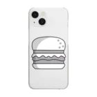 DULLのハン・バーガー Clear Smartphone Case