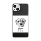 TOMOS-dogのalways ノーフォーク2 Clear Smartphone Case