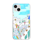 AKISENのエーゲ海ガールズ Clear Smartphone Case