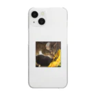 orange_honeyの猫18 Clear Smartphone Case