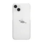 orange_honeyの猫1-10 サバ白猫 Clear Smartphone Case