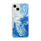 AMatelierのInnocent blue🐠Series Clear Smartphone Case