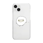 umoly goodsのてくてくひつじちゃん Clear Smartphone Case