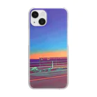 わらしゃんどの夕暮れ Clear Smartphone Case