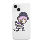 ahogang Character Shopのあーちゃんモデル Clear Smartphone Case