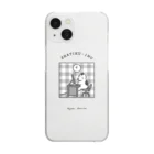 おかだの店のShatiku-inu 社畜犬 Clear Smartphone Case