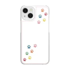dogloversのわんちゃんケース Clear Smartphone Case