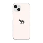 orange_honeyの猫1 黒猫 Clear Smartphone Case