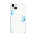 hoho_roomの水の花 Clear Smartphone Case