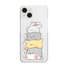 うちのモフのうちのモフモフ Clear Smartphone Case