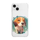 northwardのbeagle  Clear Smartphone Case