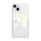 魅螺驅琉工房のenjoy your life Clear Smartphone Case