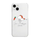 Loveuma. official shopの馬まっしぐら by SOFT KEIBA Clear Smartphone Case