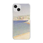 SONOTENI-ARTの025-002　ポール・シニャック　『カシスの桟橋』　クリア　スマホケース　iPhone 14/14Pro/13/13Pro/12/12Pro/11専用デザイン　CC5-1 Clear Smartphone Case