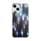 Aoneの音の夜しゃぼん Clear Smartphone Case