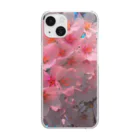 MONACAの桜 Clear Smartphone Case