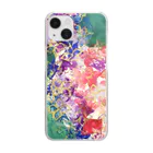 季節の庭園（ななみ紗名のショップ）の紫陽花のグッズ Clear Smartphone Case