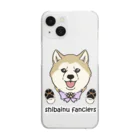 豆つぶのshiba-inu fanciers(シニア柴) Clear Smartphone Case