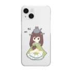 もあのねこの女の子と猫 Clear Smartphone Case