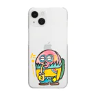 Gemo こうだともこのにゅー Clear Smartphone Case