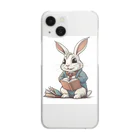 Design Wonderlandの韓非子ウサギ Clear Smartphone Case