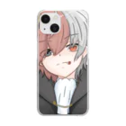 😈天魔ゆらふ👼のゆらふグッズ4 Clear Smartphone Case