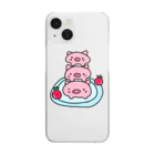 みつまめこshopの可愛いお料理 Clear Smartphone Case