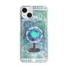 Δray☆storeのブルカニロ博士の研究〜天球儀(白) Clear Smartphone Case