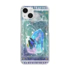 Δray☆storeのブルカニロ博士の研究〜結晶(白) Clear Smartphone Case