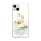 Cute ケース屋の可愛いカワウソ Clear Smartphone Case