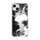 Monochromekunのmonochrome smoker Clear Smartphone Case