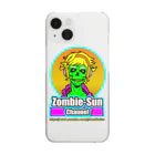 Zombie-Sun_ChannelのZombie-Sun 公式グッズ Clear Smartphone Case