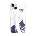 pechiko_luの銀髪女の子 Clear Smartphone Case