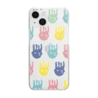 Saaya Pajamandam Goodsの38Pajama カラフル Clear Smartphone Case