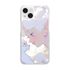 みにゆん　ねこのGirls and cats Clear Smartphone Case