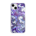 デジタルアート 萬福亭のAMETHYST Clear Smartphone Case