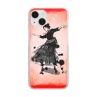 MATIUSのTibetan dance Clear Smartphone Case