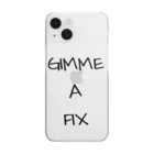 yuuuujのシド・ヴィシャス　GIMME A FIX Clear Smartphone Case