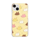 ピノの倉庫のねこズ(クッキー) Clear Smartphone Case